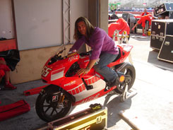 Fabio on Ducati